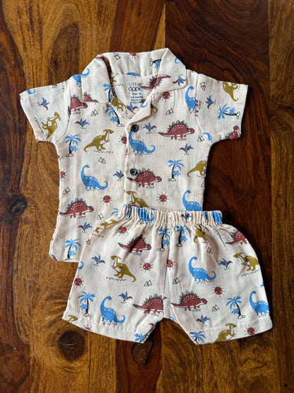 Muslin Collared Co-Ord Set