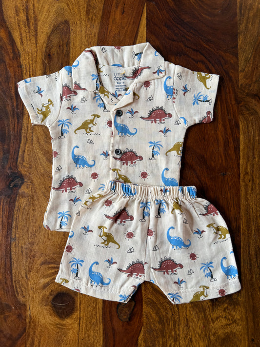 Muslin Collared Co-Ord Set