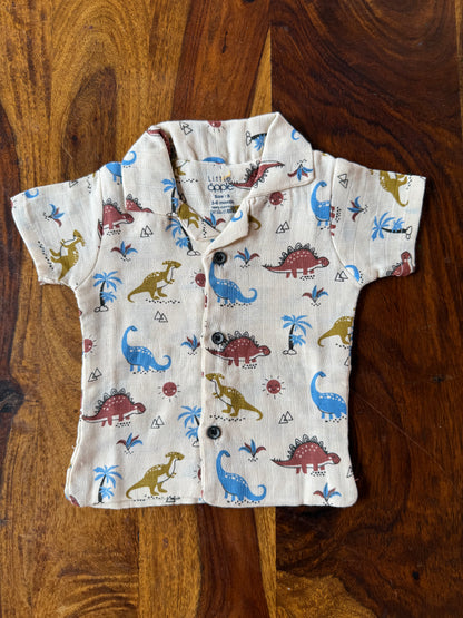 Muslin Collared Co-Ord Set