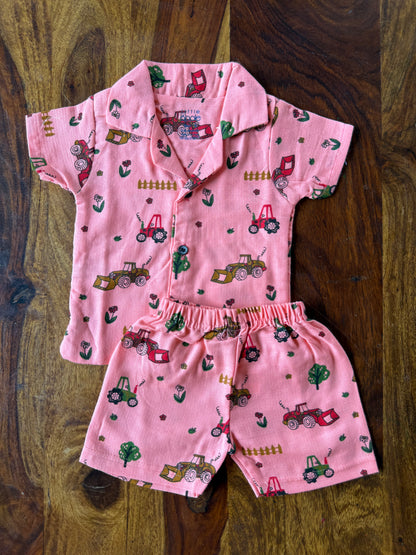 Muslin Collared Co-Ord Set