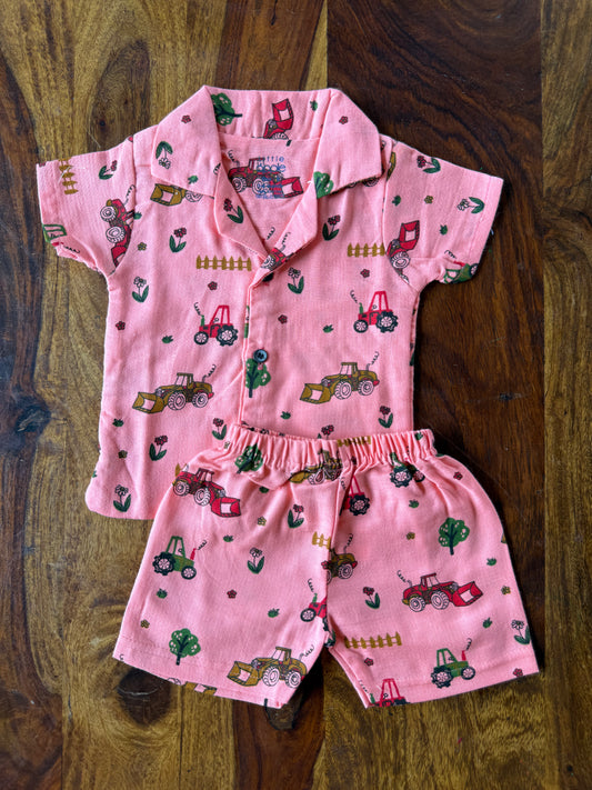Muslin Collared Co-Ord Set