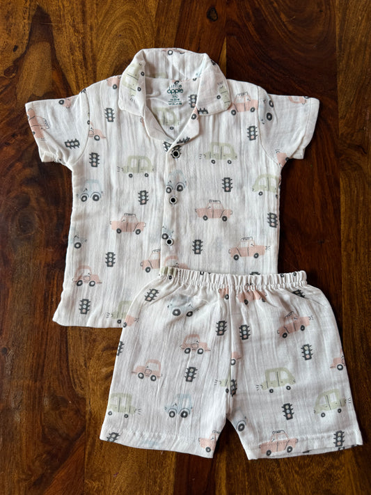 Muslin Collared Co-Ord Set