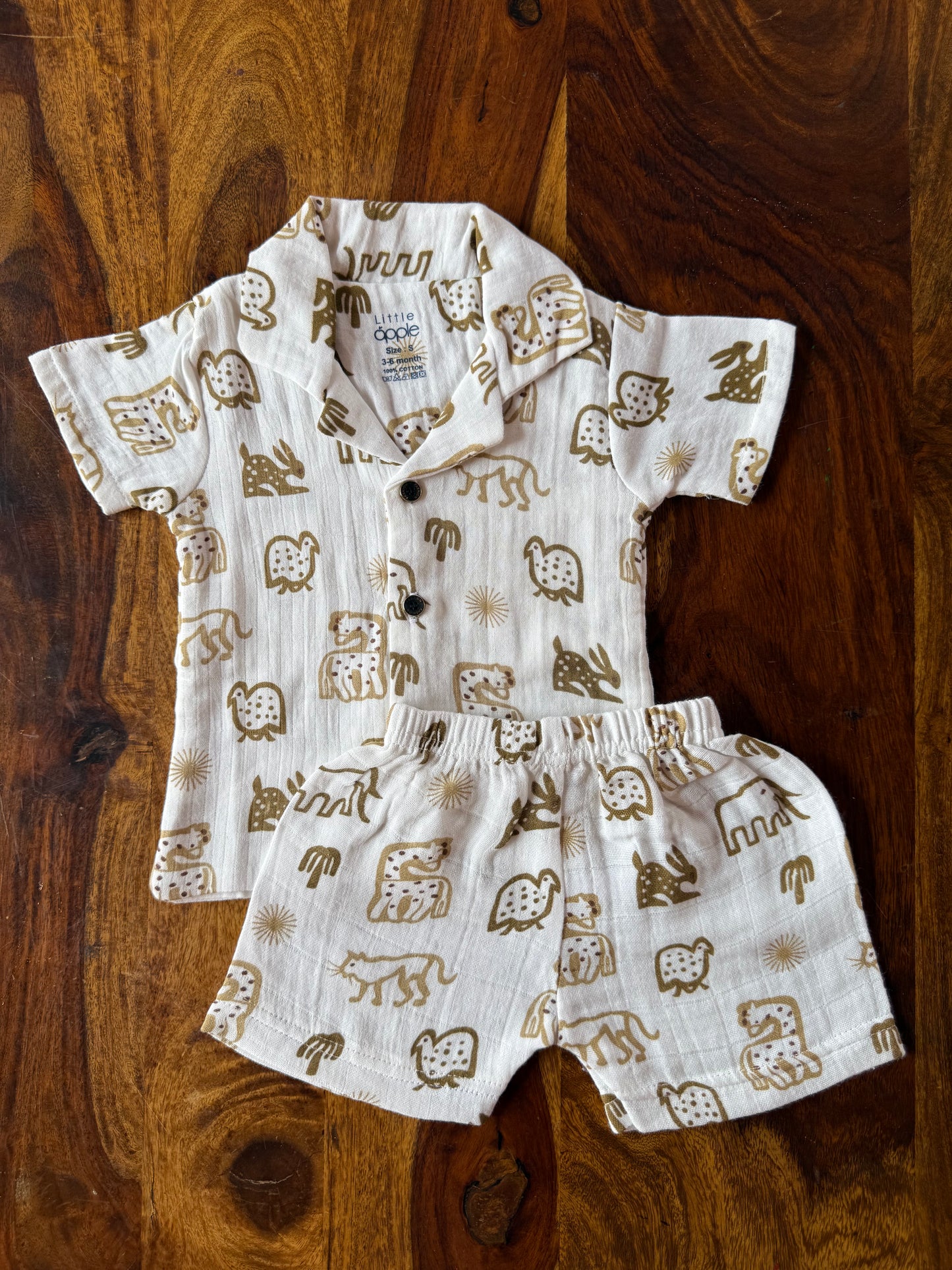 Muslin Collared Co-Ord Set