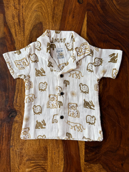 Muslin Collared Co-Ord Set