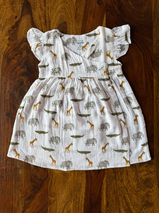 Organic Muslin Kimono Dress