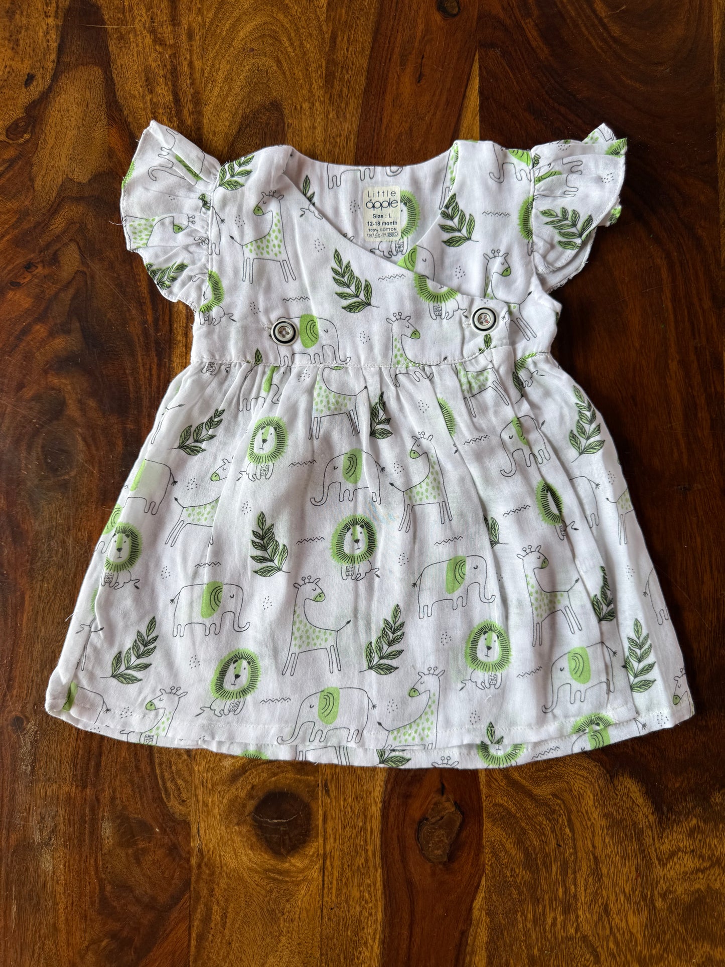 Organic Muslin Kimono Dress