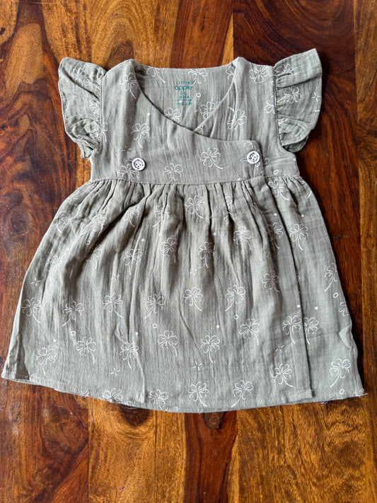 Organic Muslin Kimono Dress