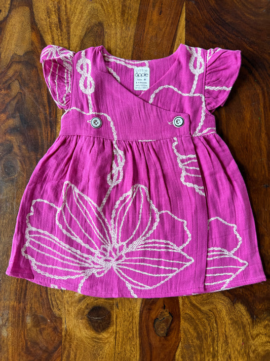Organic Muslin Kimono Dress