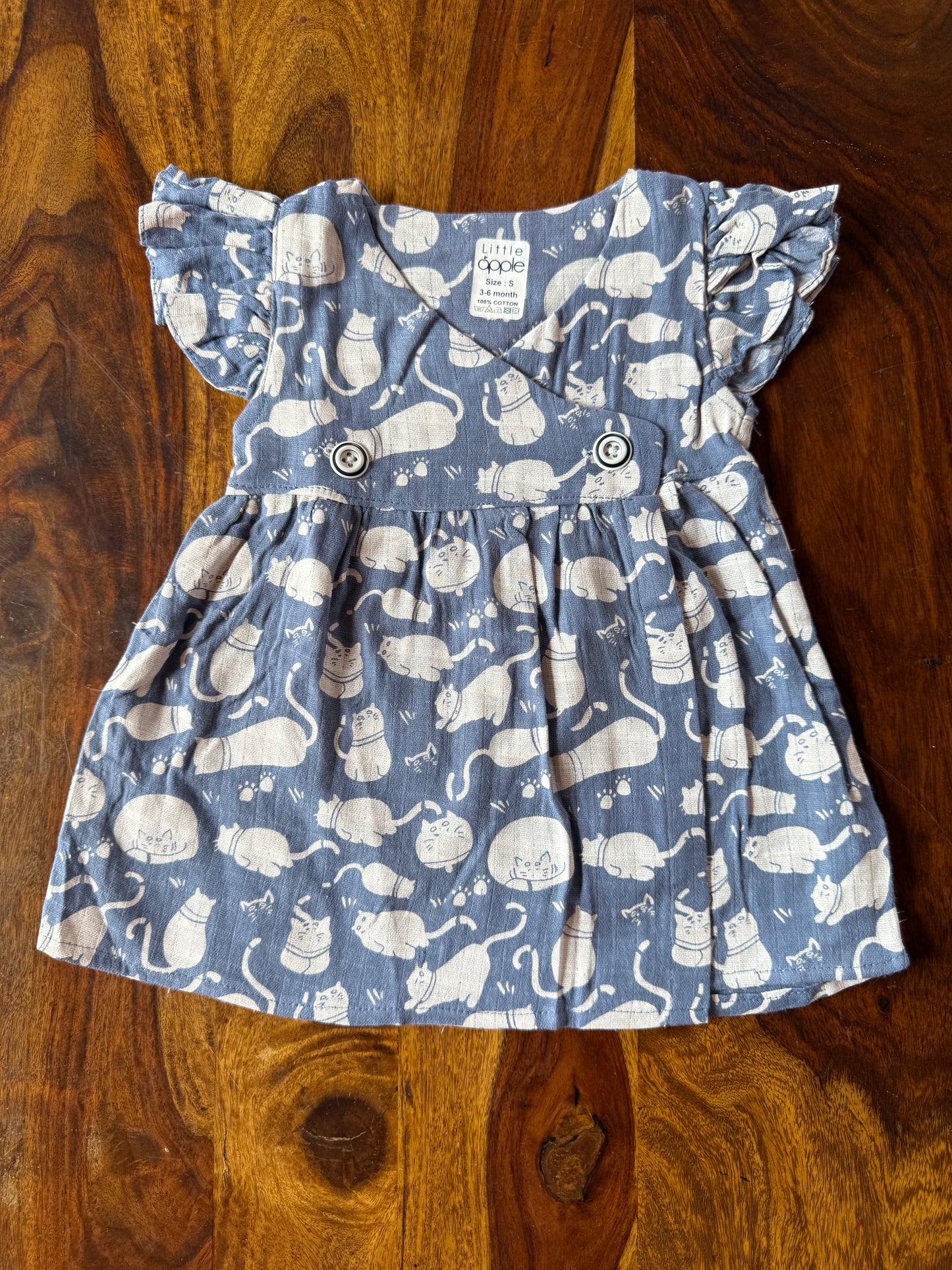 Organic Muslin Kimono Dress