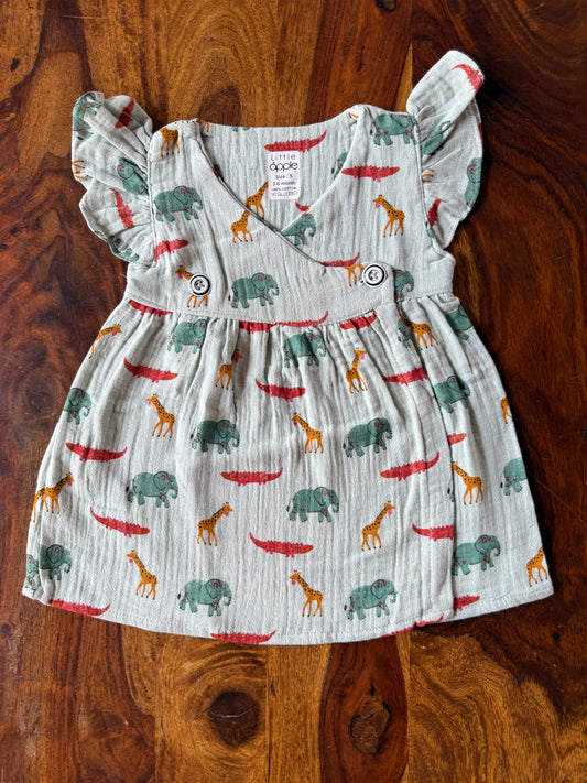 Organic Muslin Kimono Dress