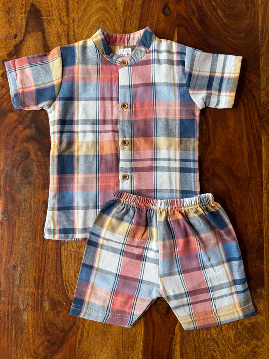 Muslin Collared Co-Ord Set