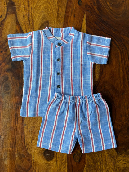Muslin Collared Co-Ord Set
