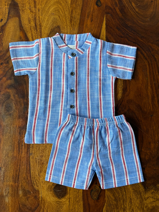 Muslin Collared Co-Ord Set
