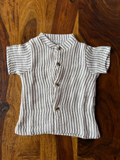 Muslin Collared Co-Ord Set
