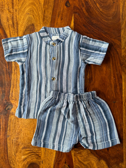 Muslin Collared Co-Ord Set