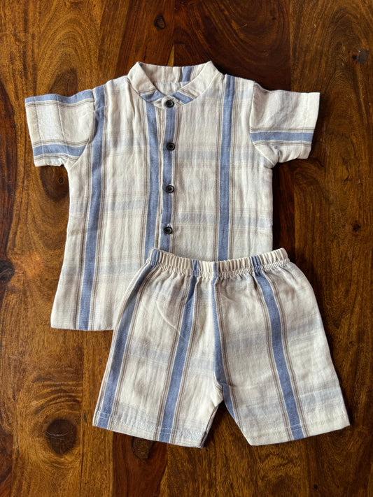 Muslin Collared Co-Ord Set