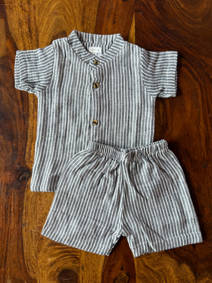 Muslin Collared Co-Ord Set
