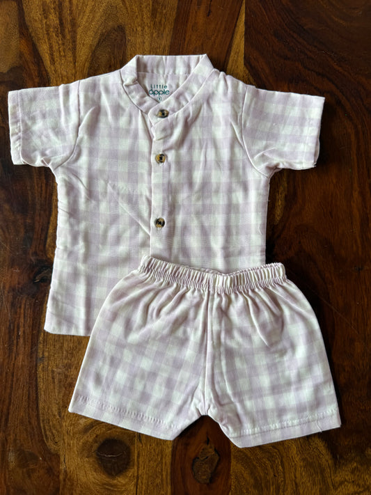 Muslin Collared Co-Ord Set