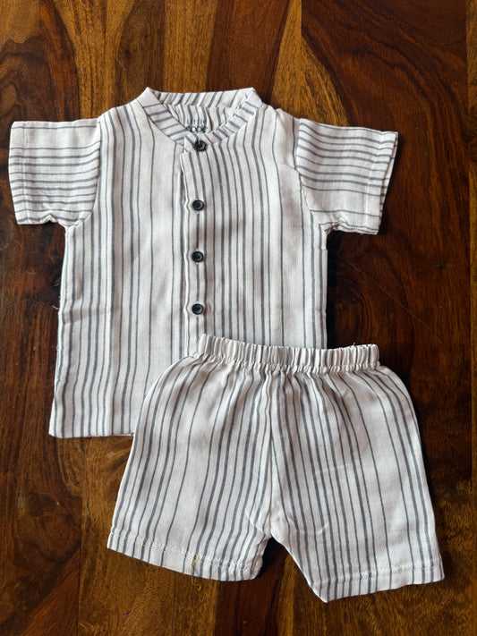 Muslin Collared Co-Ord Set