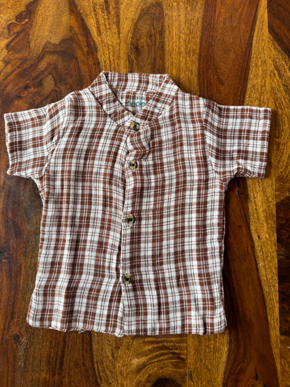 Muslin Collared Co-Ord Set