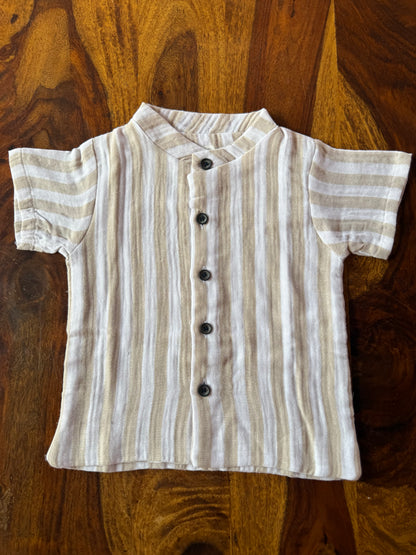 Muslin Collared Co-Ord Set