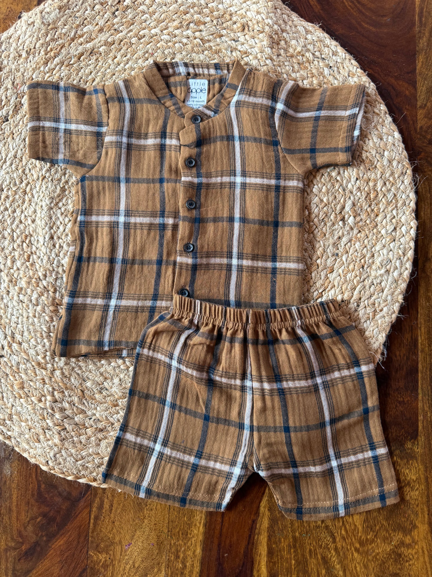 Muslin Collared Co-Ord Set