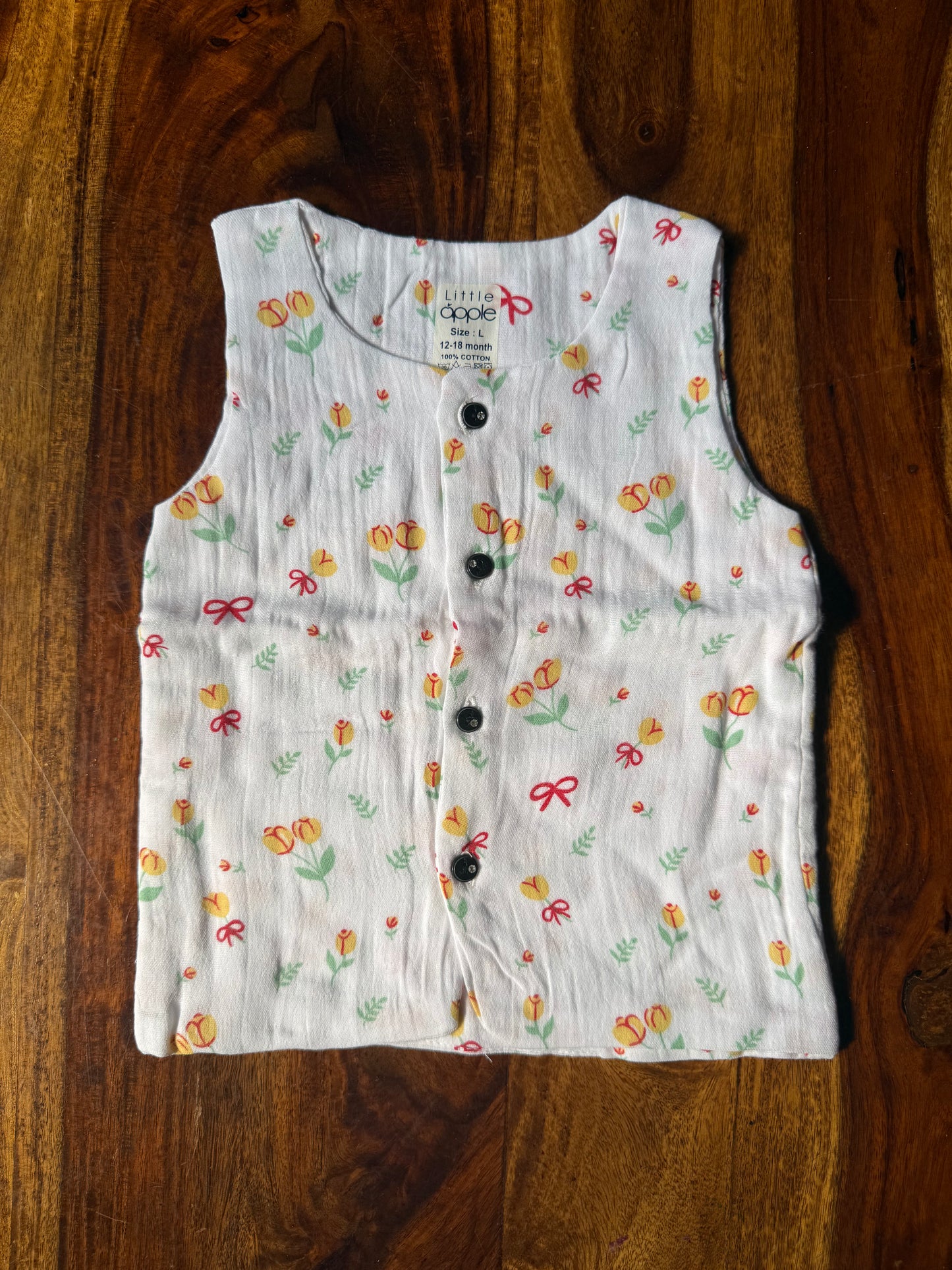 Pure Organic Muslin Cotton Jabla