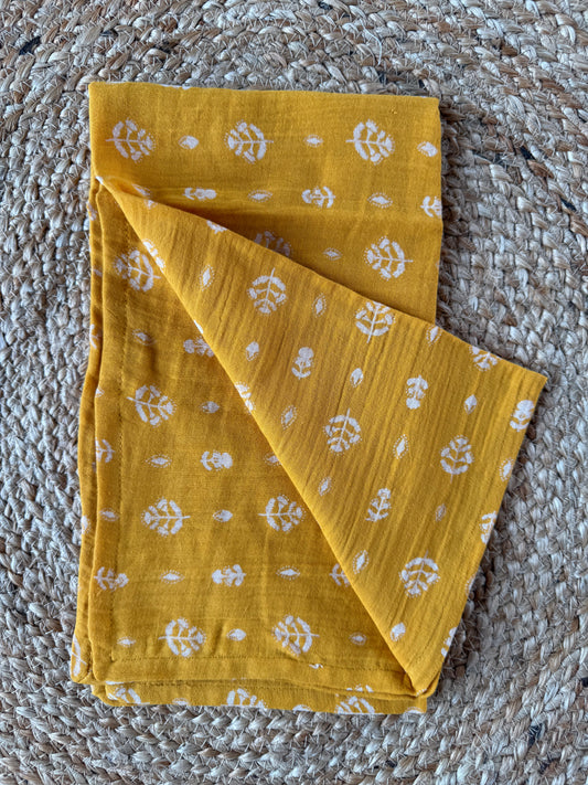 Pure Organic Muslin Cotton Towels