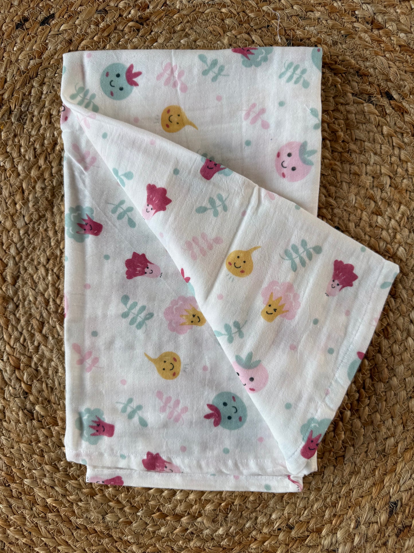 Pure Organic Muslin Cotton Towels