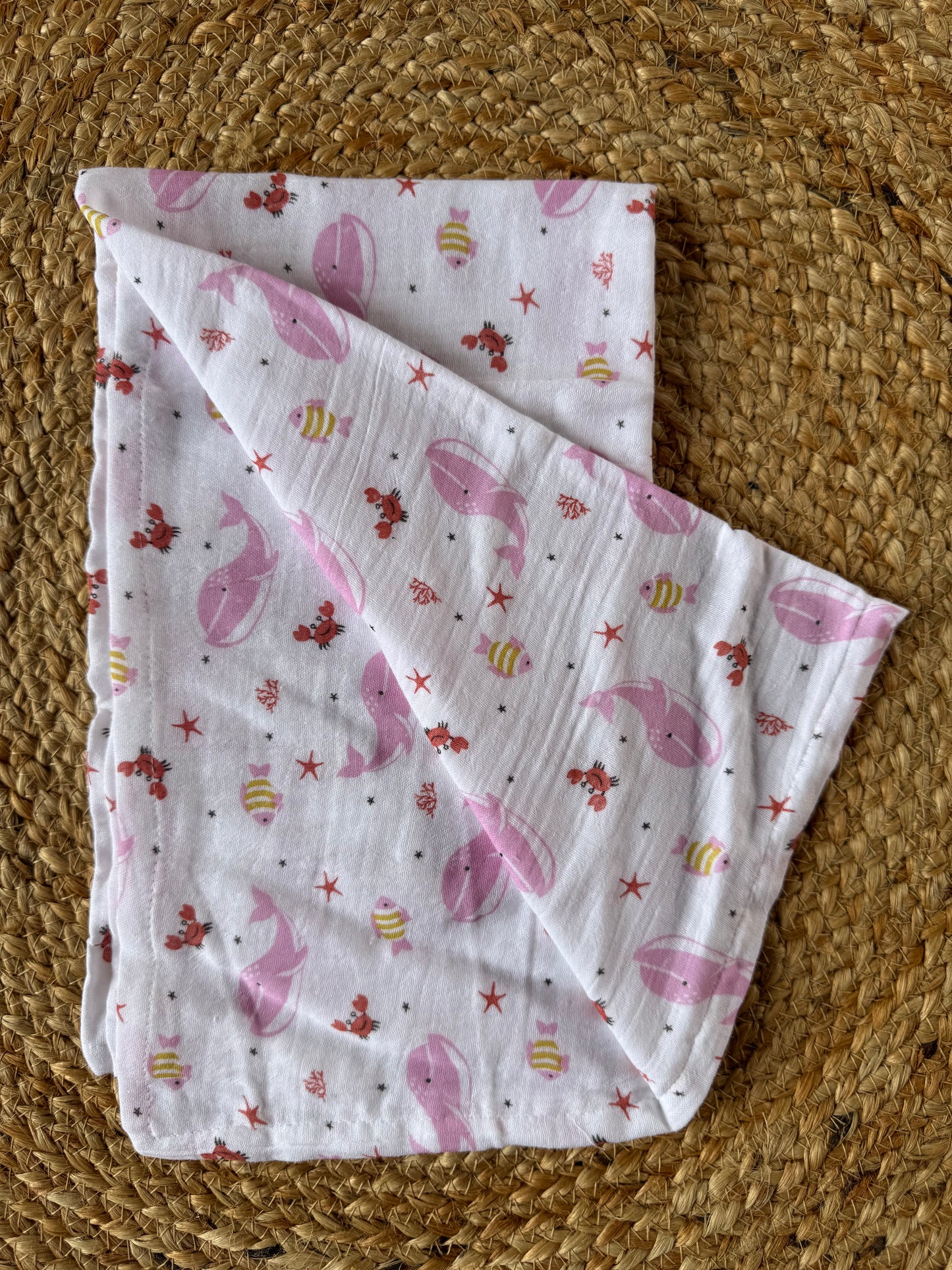Pure Organic Muslin Cotton Towels