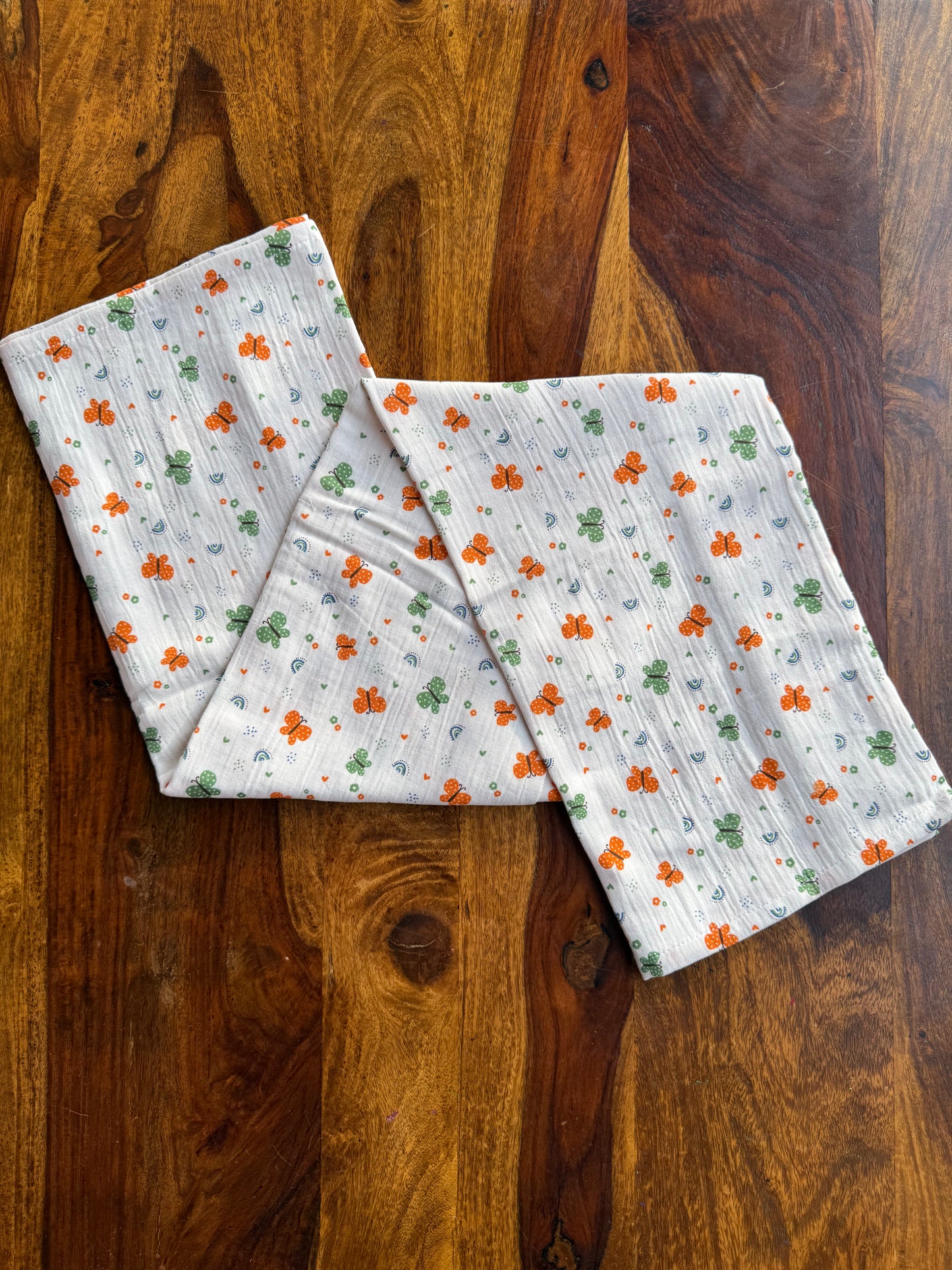 Pure Organic Muslin Cotton Swaddle