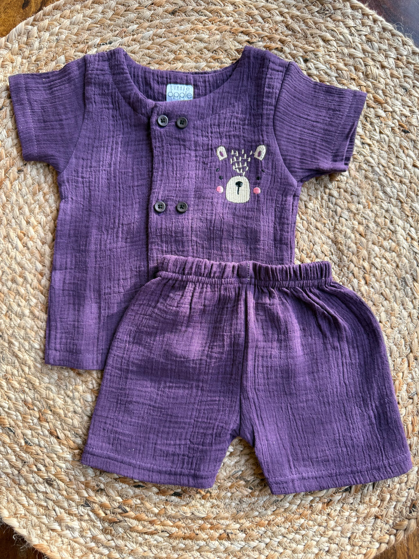 Muslin Crinkled Co-Ord Set