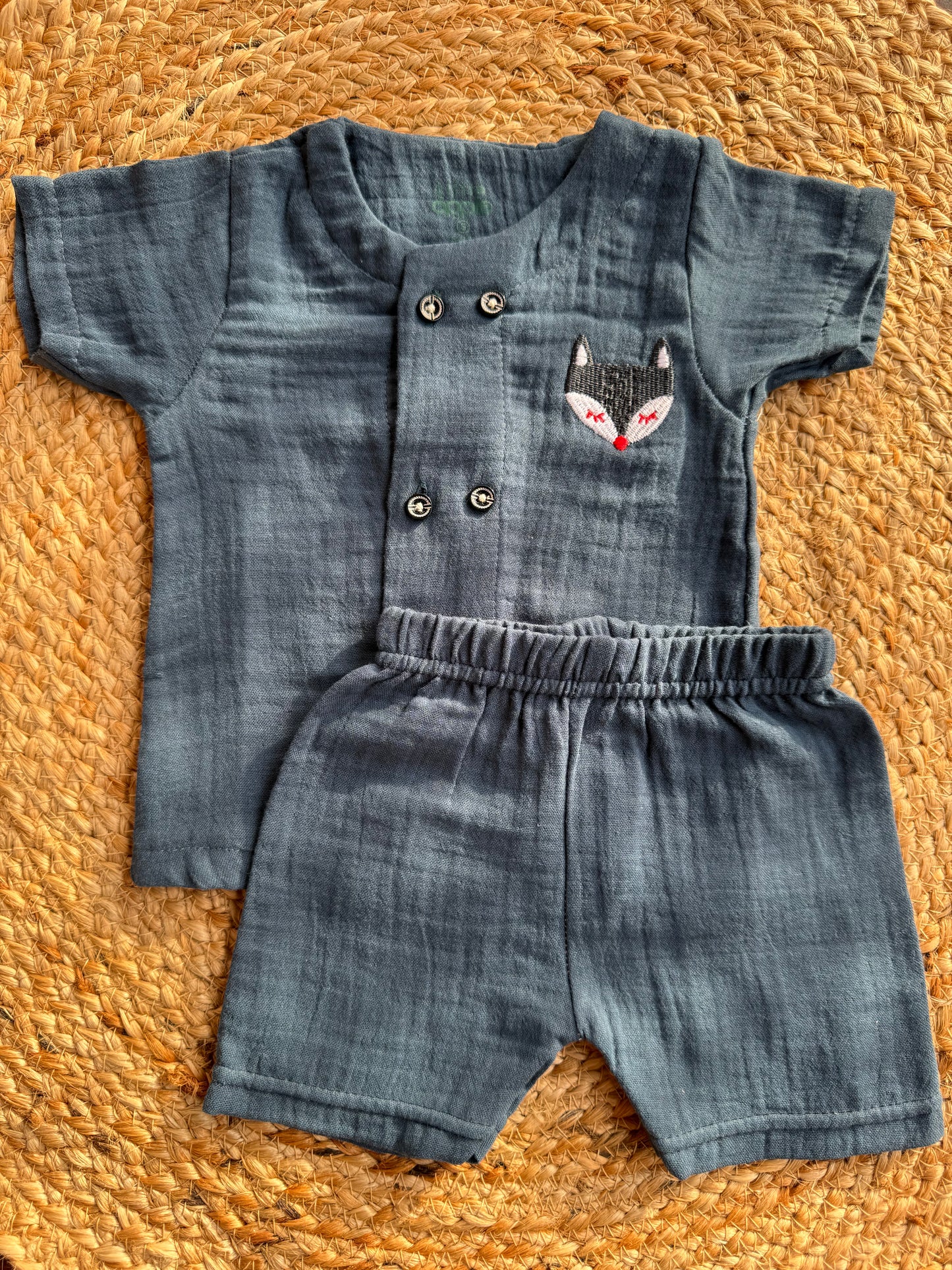 Muslin Crinkled Co-Ord Set