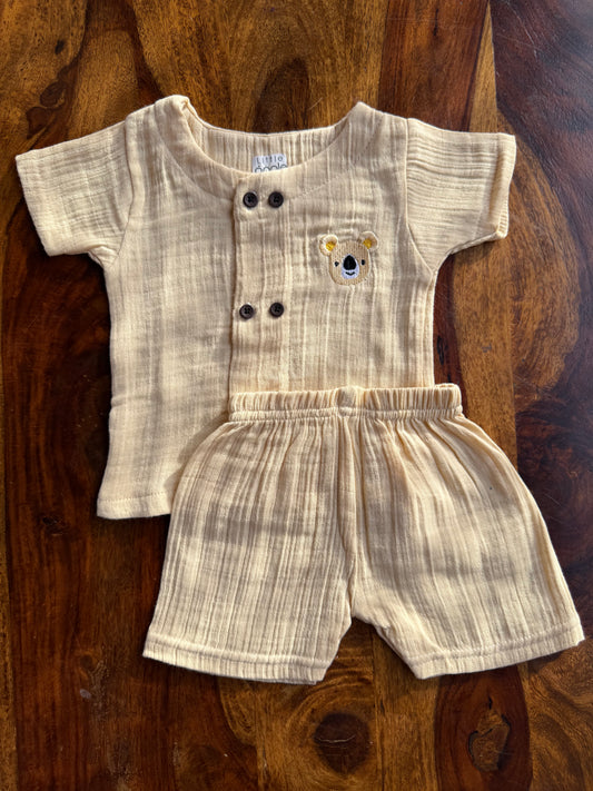 Muslin Crinkled Co-Ord Set