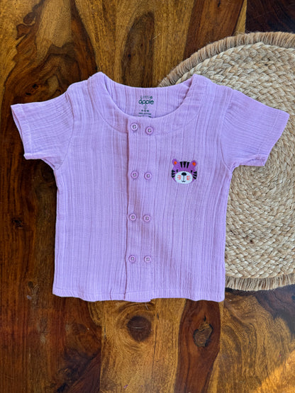 Muslin Crinkled Co-Ord Set