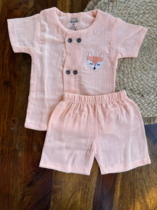 Muslin Crinkled Co-Ord Set