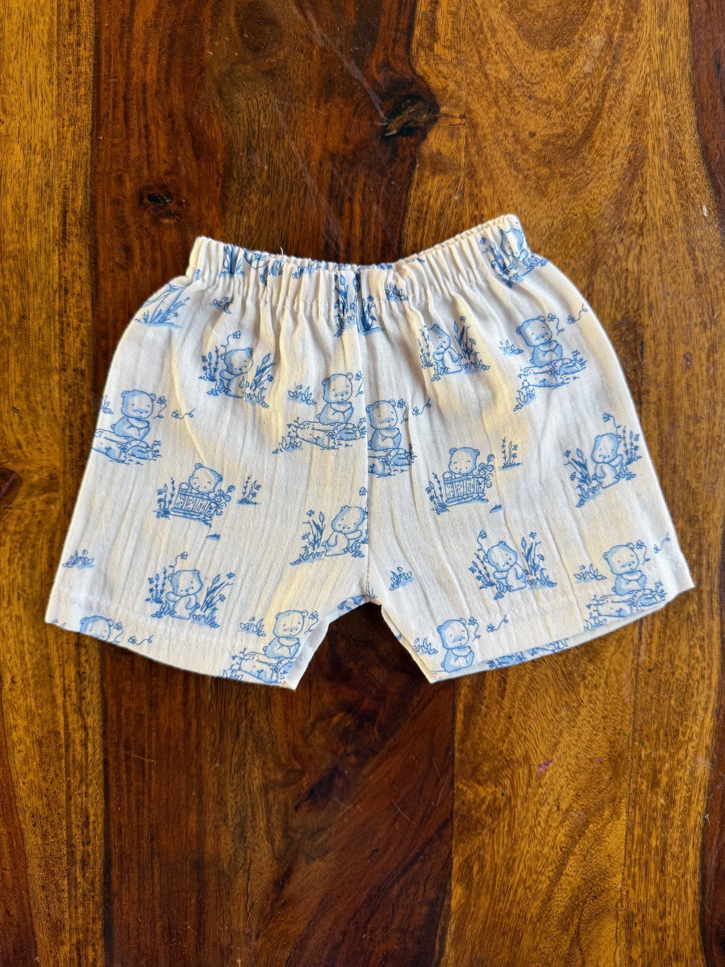 Organic Muslin Jabla with Shorts