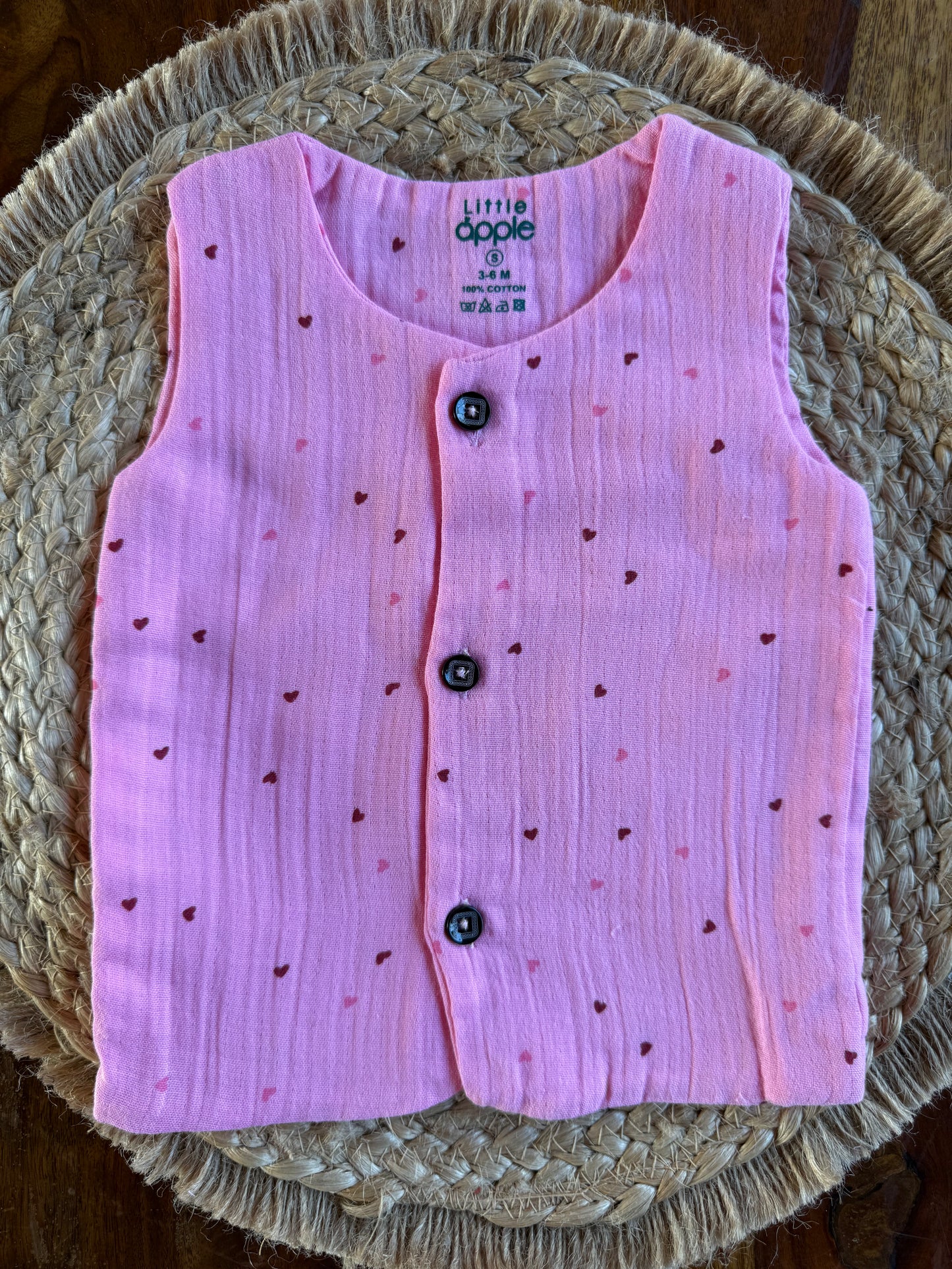 Organic Muslin Jabla with Shorts