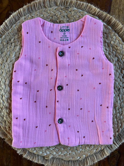 Organic Muslin Jabla with Shorts
