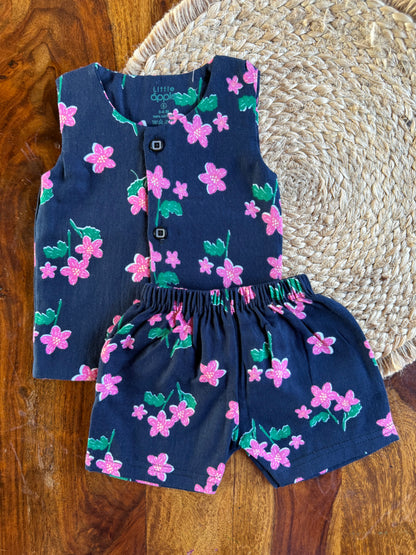 Organic Muslin Jabla with Shorts