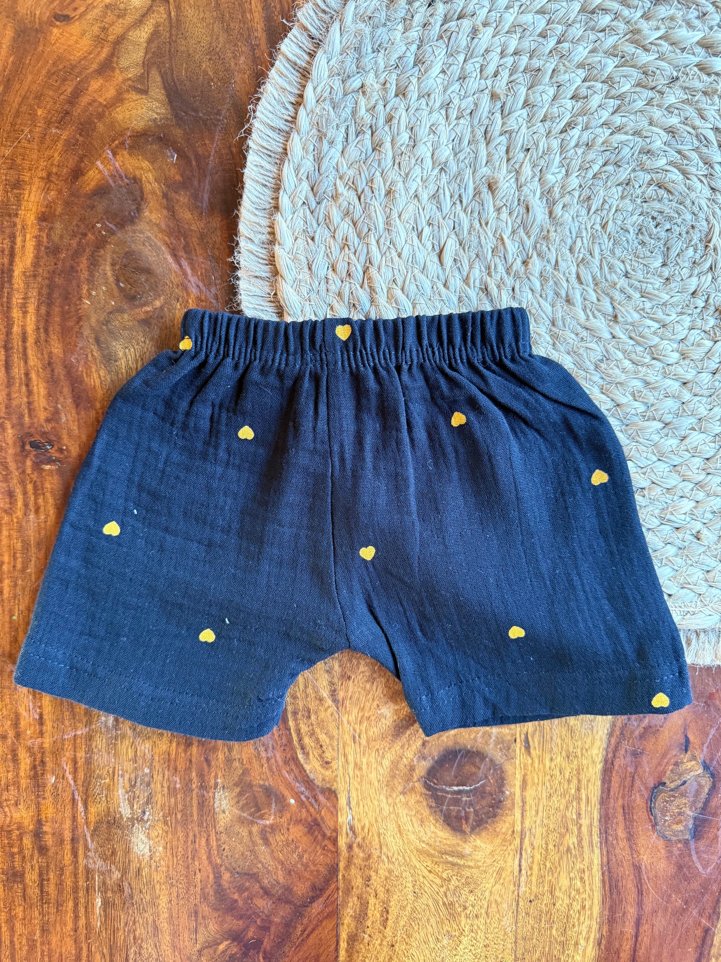 Organic Muslin Jabla with Shorts