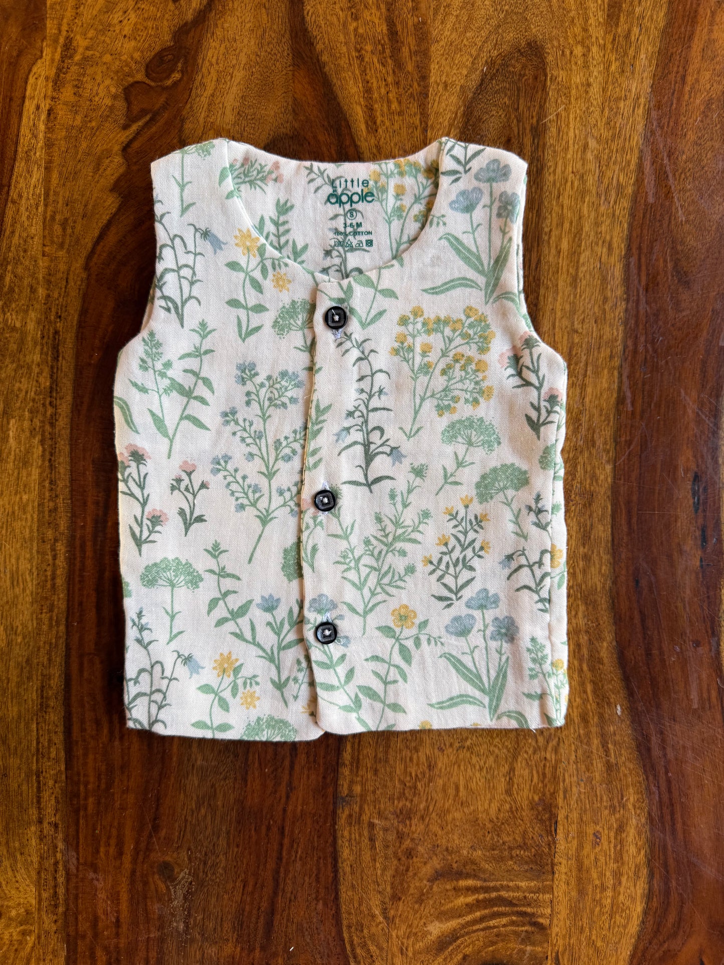 Organic Muslin Jabla with Shorts