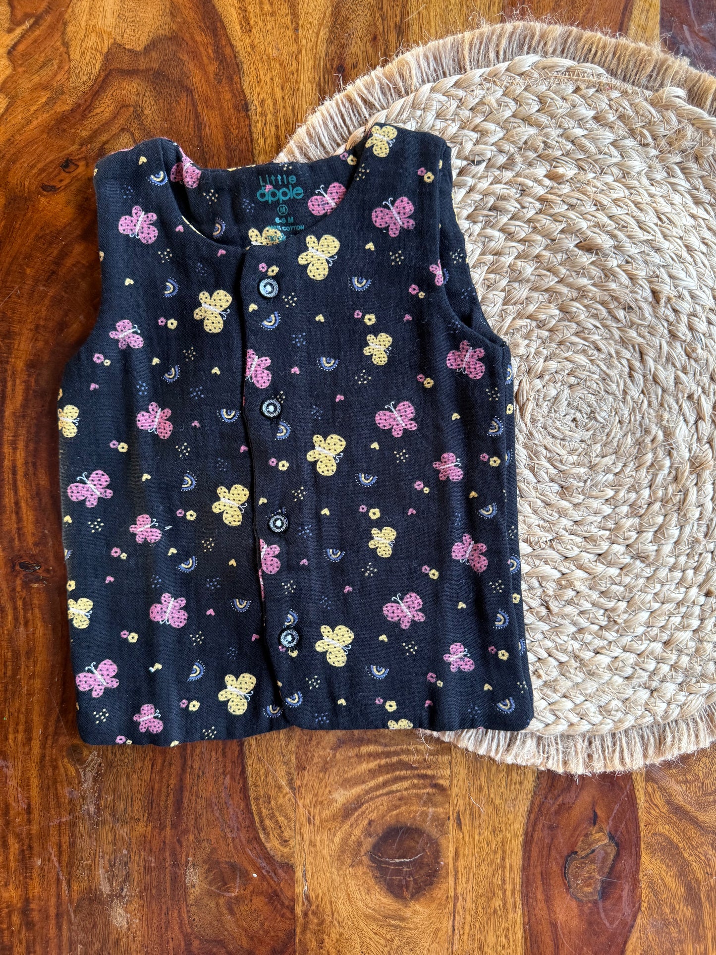 Organic Muslin Jabla with Shorts