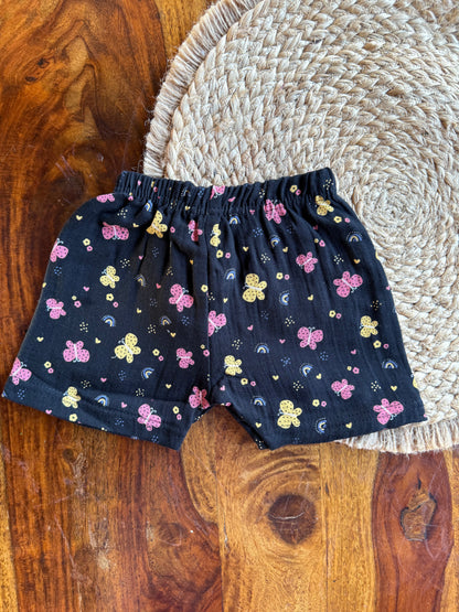 Organic Muslin Jabla with Shorts