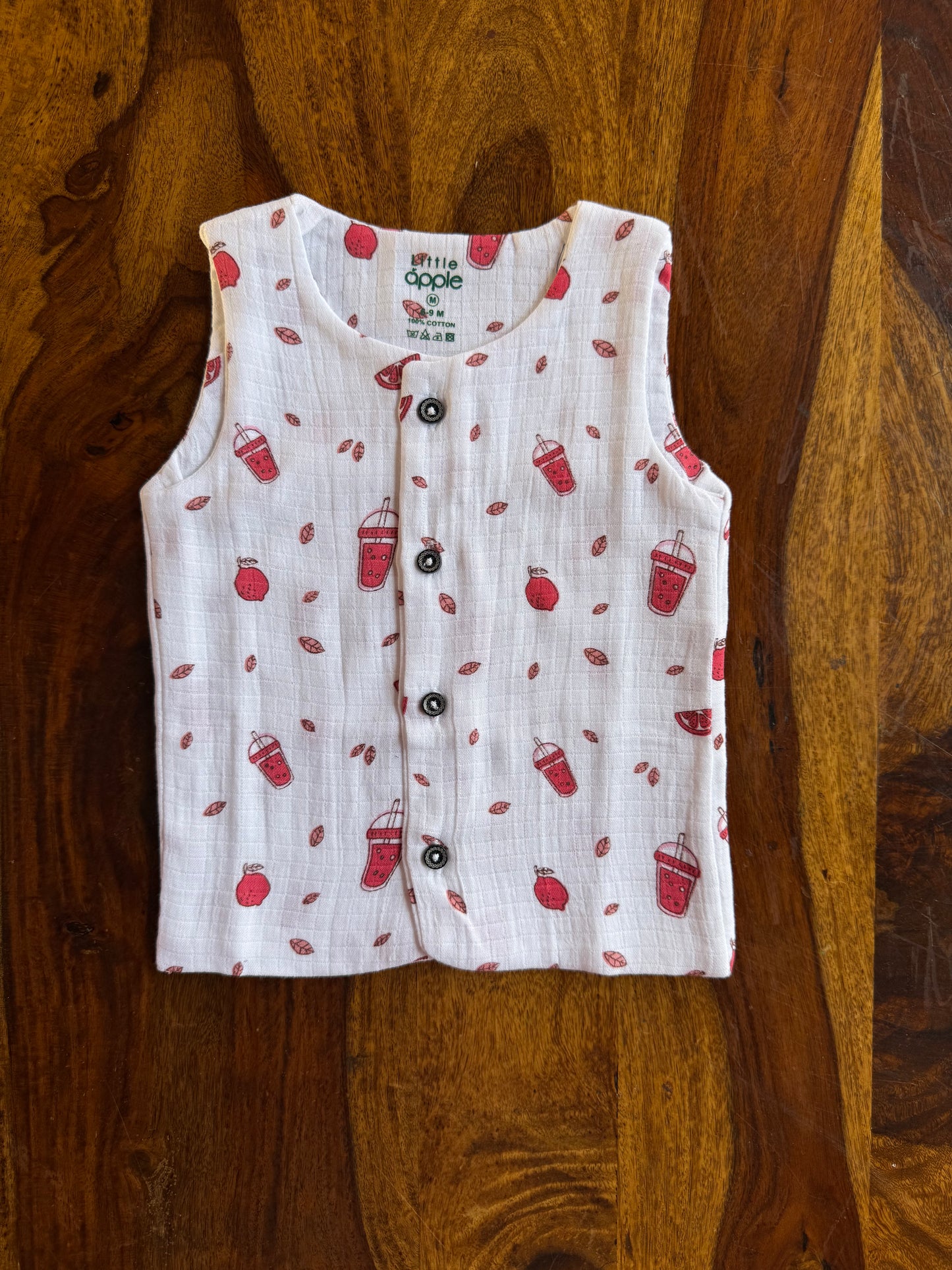Organic Muslin Jabla with Shorts