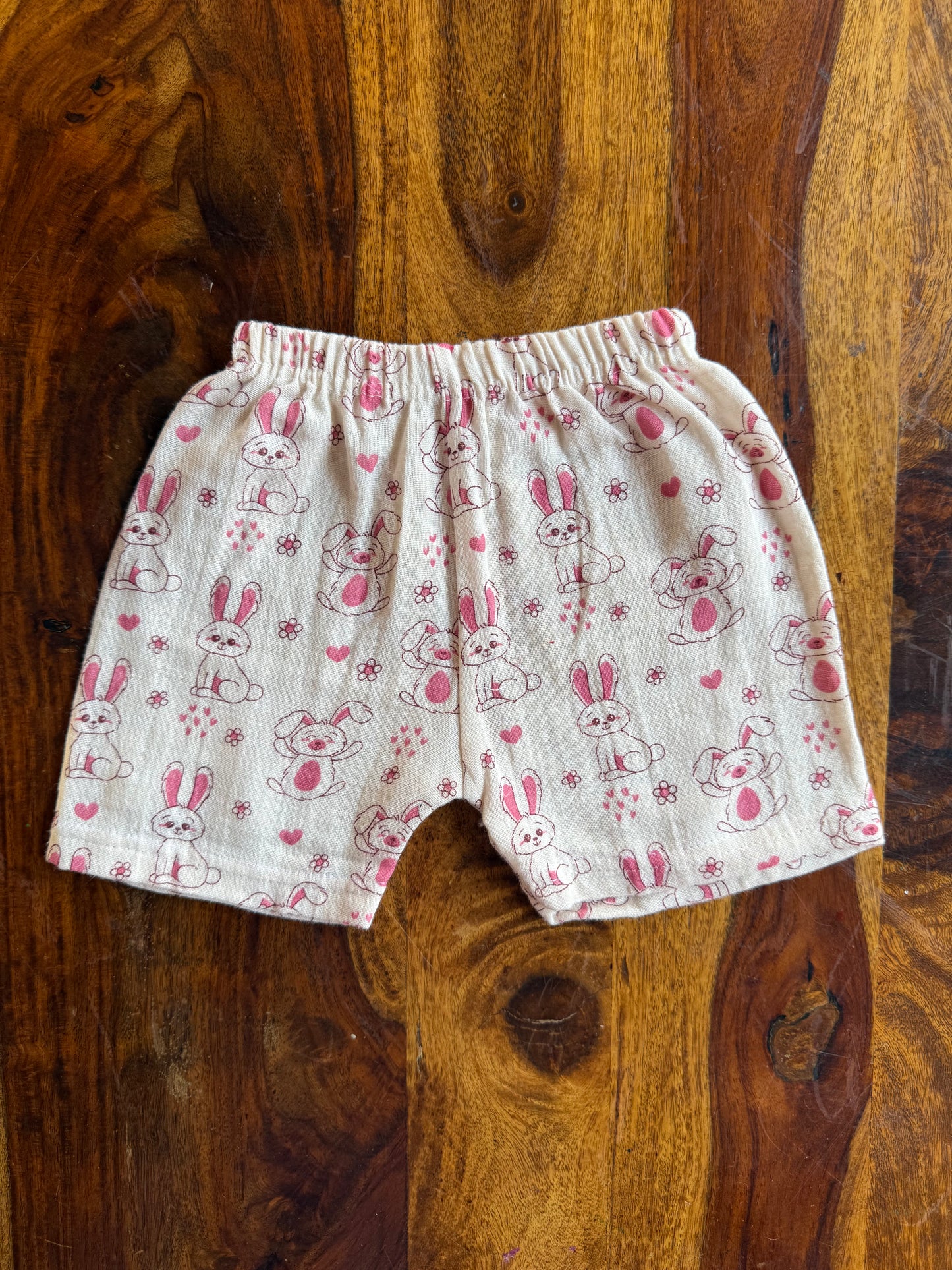 Organic Muslin Jabla with Shorts