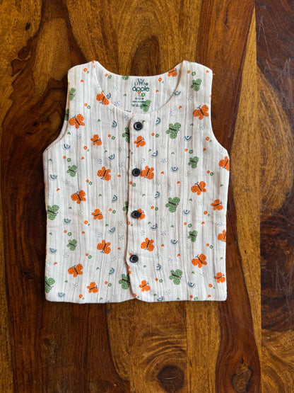 Organic Muslin Jabla with Shorts