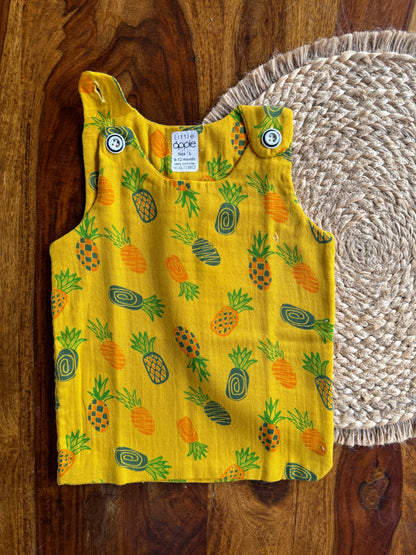 Organic Muslin Cotton Shoulder Button Jabla