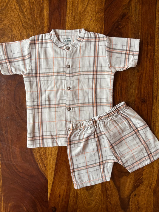 Muslin Collared Co-Ord Set