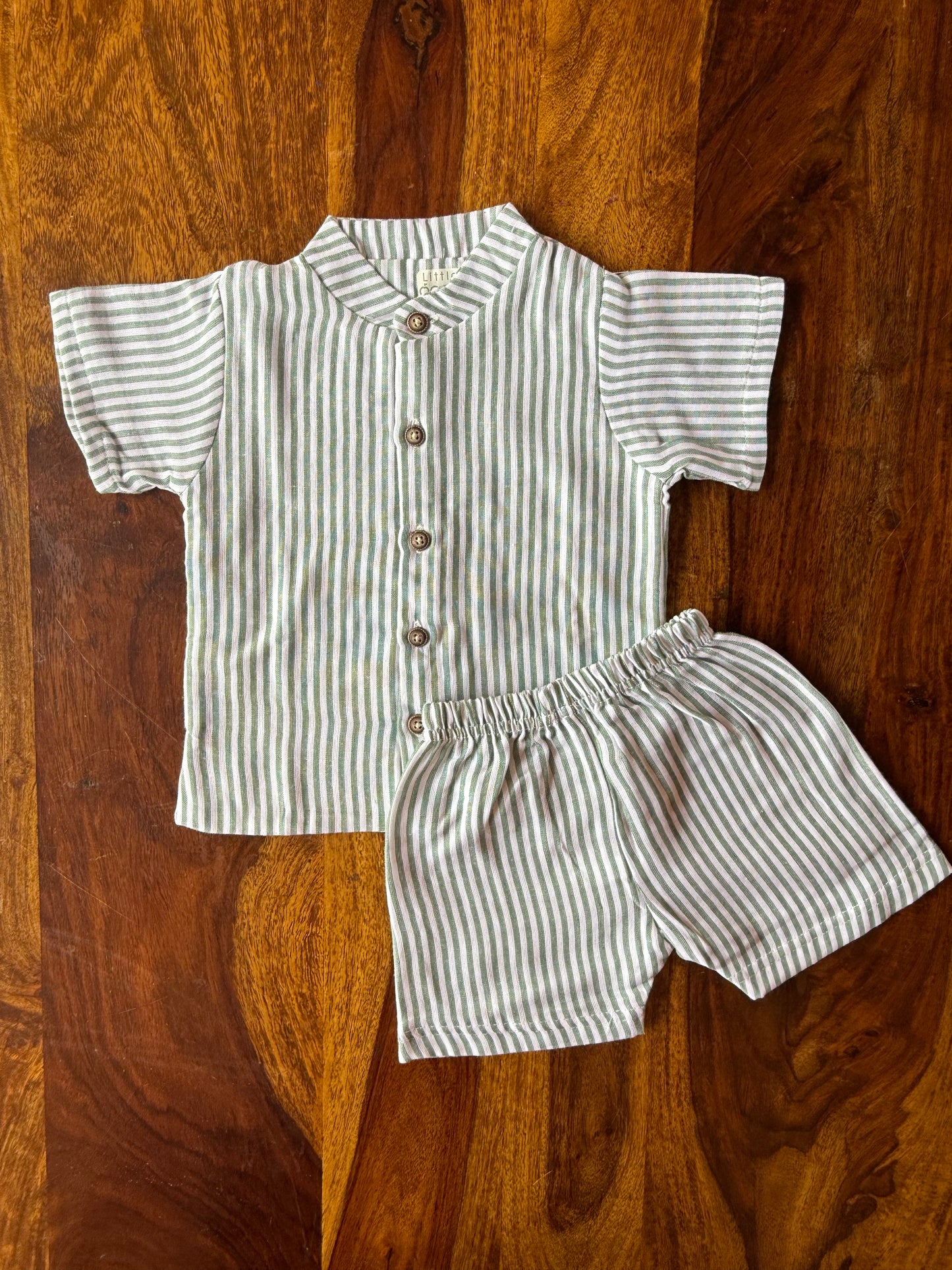 Muslin Collared Co-Ord Set
